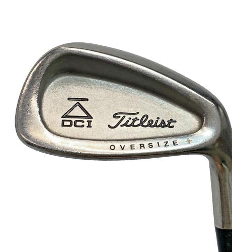 Titleist DCI Black Oversize + 8 Iron Men's RH Stiff Flex Steel 36.5" Good Grip