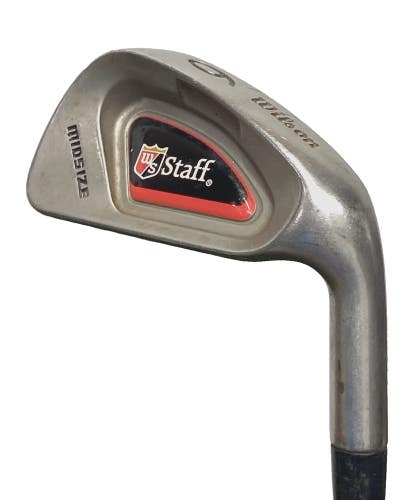 Wilson Staff Midsize 6 Iron RH 120g Firestick 2.8 Stiff Steel 37" Factory Grip