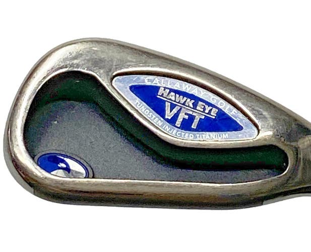 Callaway Hawk Eye VFT 6 Iron RH Constant Weight Stiff Steel 37" New Midsize Grip