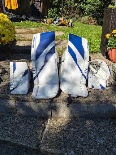 32" +1 " Int Warrior Ritual G7 Pro Regular Goalie Full Set Pro Stock (Used)