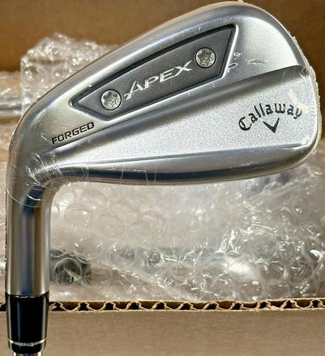 Callaway Apex Ai200 Forged Iron Set LEFT Hand 5-AW Steel DG Mid 100 Stiff LH NEW