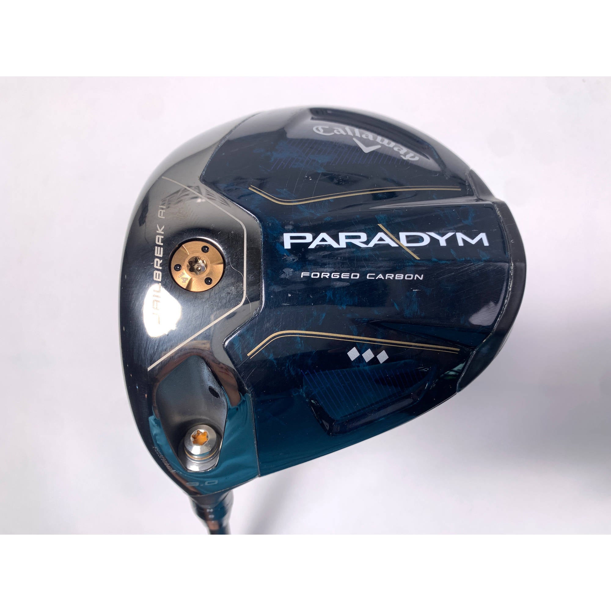 LEFTY Callaway Paradym Triple Diamond Driver 9* Cypher Forty 5.5