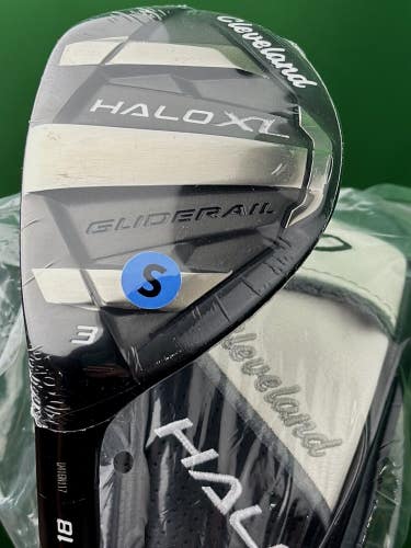 Cleveland Halo XL Rescue 3-Hybrid 18* LEFT Hand Stiff Flex Tensei Blue LH NEW