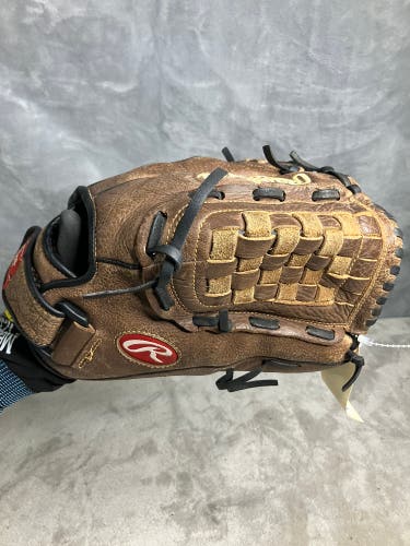 Brown Rawlings Mark of a Pro RH Pitcher's Baseball Glove 12.5" (Used)
