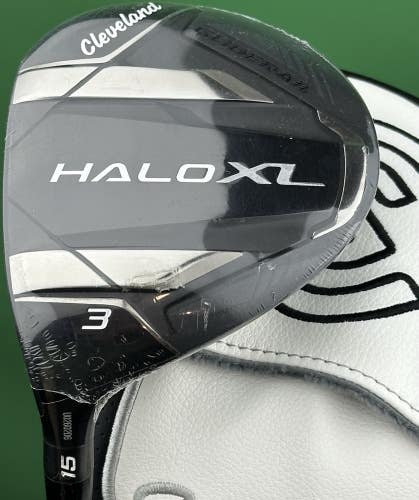 Cleveland Halo XL Fairway 3-Wood 3W 15* LEFT Hand Tensei AV Regular Flex LH NEW!