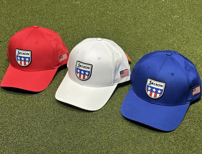 Srixon Limited Edition All American "USA Flag" Golf Hat Cap Choose Color NEW