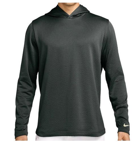 Nike Mens Golf Dri-Fit Tour Lightweight Pullover Hoodie - Black - Size XL