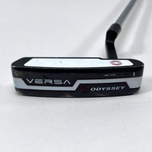 Odyssey Versa 1 Black White Black Putter 35" Mens RH