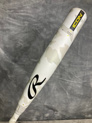 RATTLE 2025 Rawlings Icon Composite Bat USSSA Certified (-8) Composite 21 oz 29" (Used)
