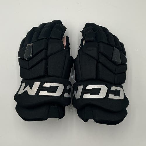 Used Black Charlotte Checkers Black CCM 14" HGTKPP Gloves