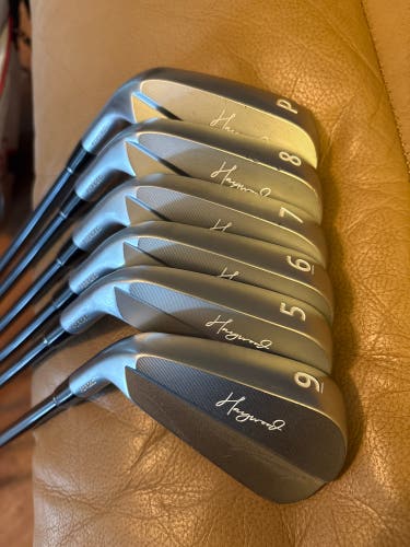 2025 Haywood Golf Haywood Golf MB Left Hand Iron Set Stiff Flex Graphite Shaft (Used)
