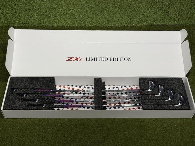 Srixon ZXi5 / ZXi7 All-American USA Combo Iron Set 4-PW Steel Stiff Flex NEW