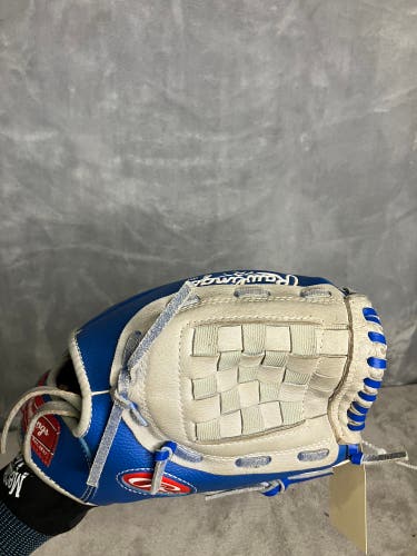 Blue Rawlings Signature Series RH Pitcher's Baseball Glove 11" (Used)