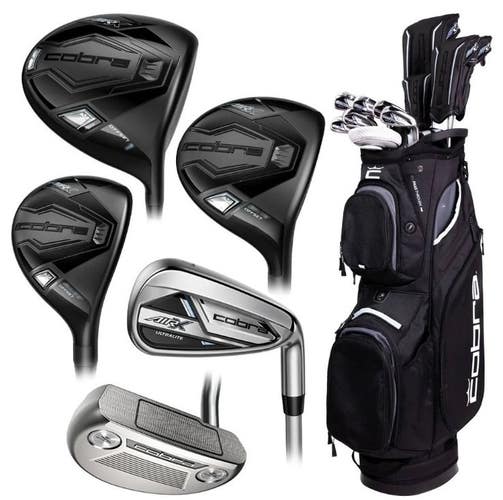 Cobra Golf Air-X 2 Womens Complete Box Set Right Hand Steel Ladies Flex w/ Bag