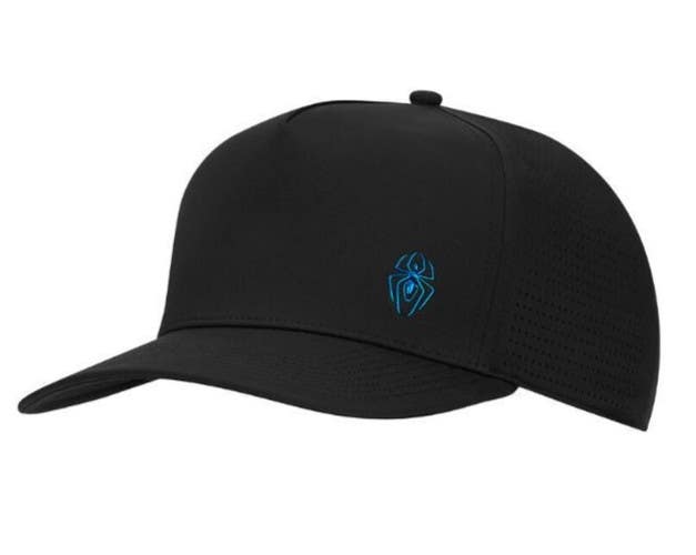 TaylorMade Spider A-Frame Snapback Black Golf Hat Adjustable Cap NEW