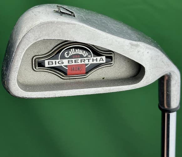 Callaway 96 Big Bertha 4 Iron 23.5* Memphis True Temper Steel Shaft RH 38.25"