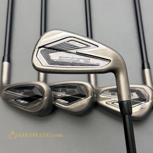 +1/2 Cobra Darkspeed Iron Set 7-GW / KBS Graphite, Regular (227)