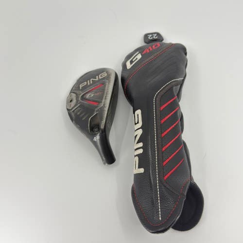 Ping G410 22* 4 Hybrid Head RH Headcover Used Golf Club