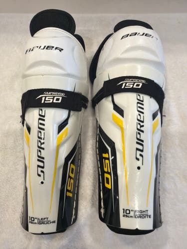 Junior Bauer Supreme 150 10" Shin Pads (Used)
