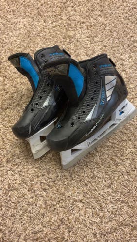 2021 True TF7 Hockey Goalie Skates Regular Width Pro Stock 8 (Used)