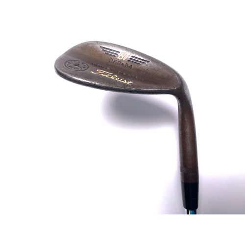 Titleist Vokey Oil Can Lob Wedge LW 60* 4 Bounce Wedge Steel Mens RH