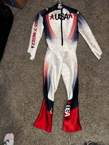 New United States Olympic Spyder Us Ski Team Ski Suit