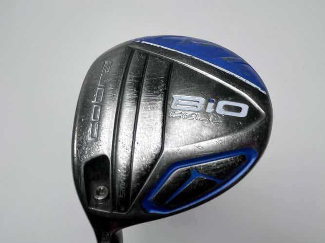 Cobra Bio Cell Blue 3 Fairway Wood 15.5* UST iRod Stiff LH Oversize Grip