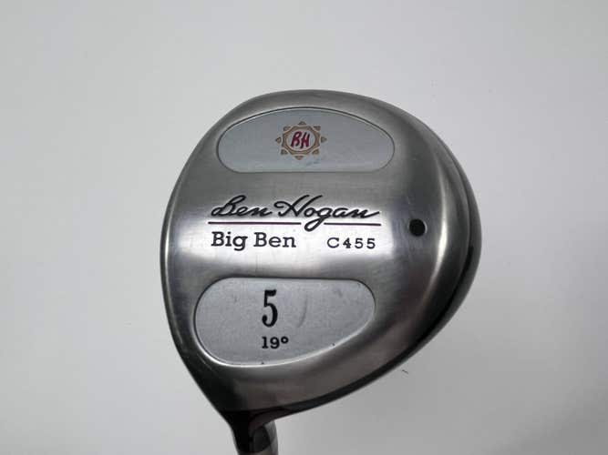 LEFTY Ben Hogan Big Ben C455 5 Fairway Wood 19* Aldila NV Green 70g Stiff LH