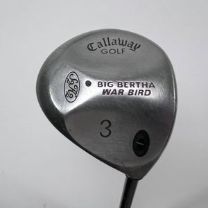 Callaway Big Bertha Warbird 3 Fairway Wood 15* RCH 96 Firm Graphite Mens RH