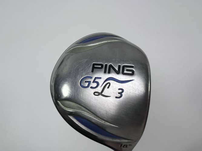 Ping G5 Ladies 3 Fairway Wood 18* ULT50F 50g Ladies Graphite Womens RH