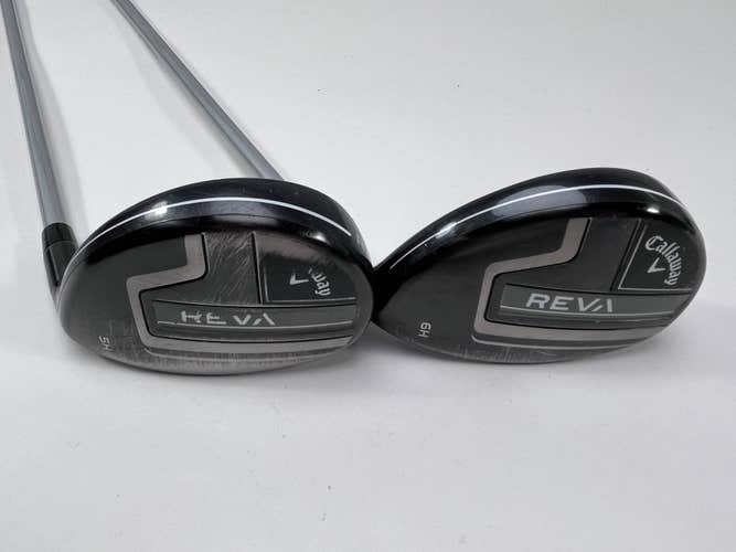 Callaway Reva 5 & 6 Hybrid Set 25* 28* Reva Ladies RH Undersize Grips