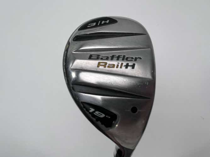 Cobra Baffler Rail H 3 Hybrid 19* Fujikura Motore 60g Senior Graphite Mens RH