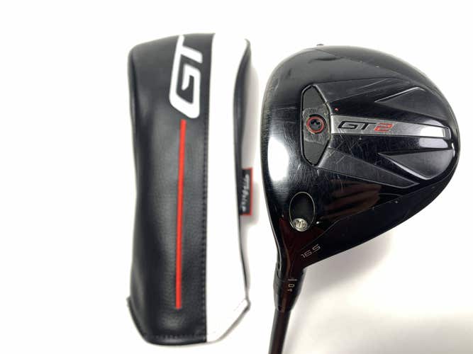 LEFTY Titleist GT2 4 Fairway Wood 16.5* HZRDUS 6.5 Gen 5 Black 70g XStiff LH HC