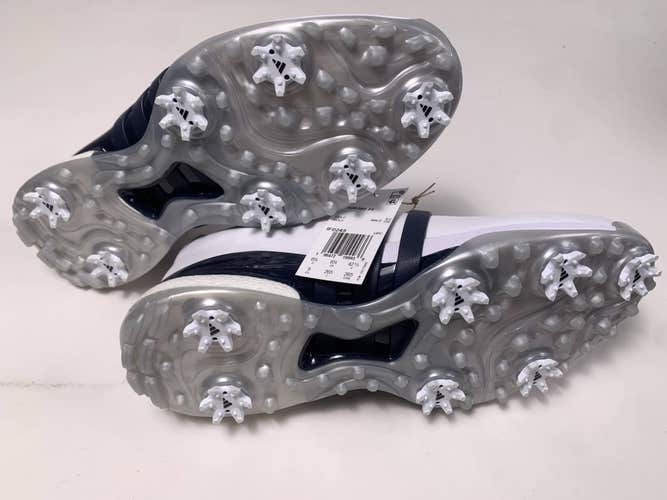 Adidas Tour360 24 Waterproof Golf Shoes White Men's SZ 9 (IF0245) NIB