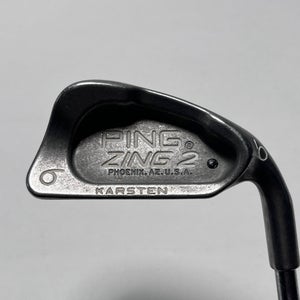 Ping Zing 2 Single 6 Iron Black Dot Karsten JZ Regular Steel Mens RH