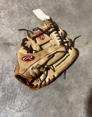 Brown Rawlings Gold Glove Elite RH Infield Baseball Glove 11.5" (Used)