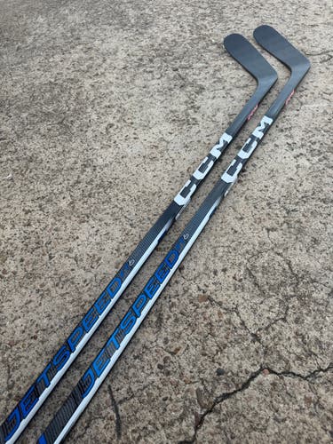 2 Pack CCM JetSpeed FT6 PRO Pro Stock Hockey Stick Grip 70 Flex P28  Left 6346