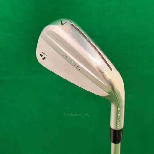 TaylorMade 2024 P-770 Forged Single 7 Iron C-Taper Lite 115-X Steel Extra Stiff