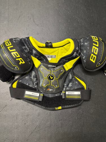 Medium Youth Bauer Supreme Mach Shoulder Pads