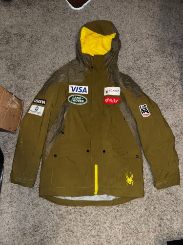 Like New 2024 Official US Ski Team Adult Spyder Jacket Large