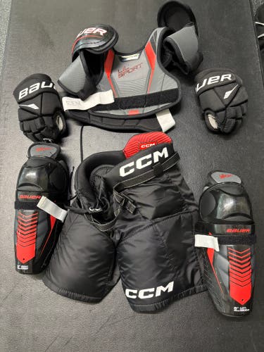 Youth Small Bauer Starter Kit (Does not include elbow pads)