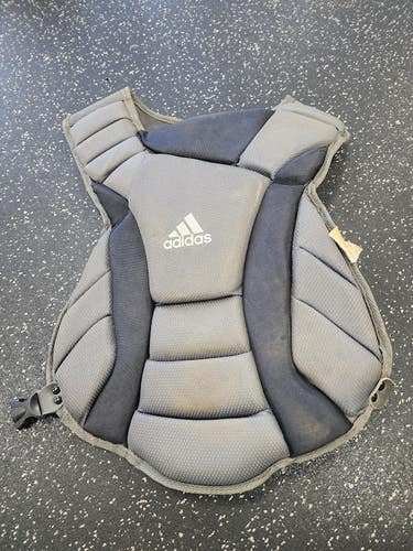 Used Adidas GRAY CHEST Catchers Chest Protector Grey Adult 11849-S000044983