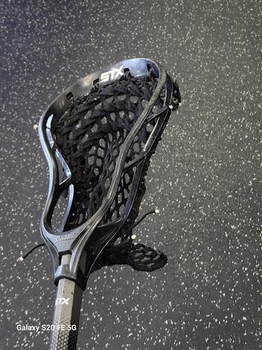 Used STX STALLION 6000 Men Def/LSM Complete Stick Black 11849-S000045007