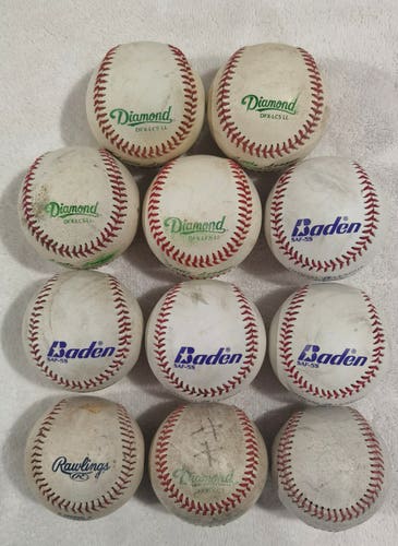 Baseballs (soft and a little soft) 26 pack (Used)
