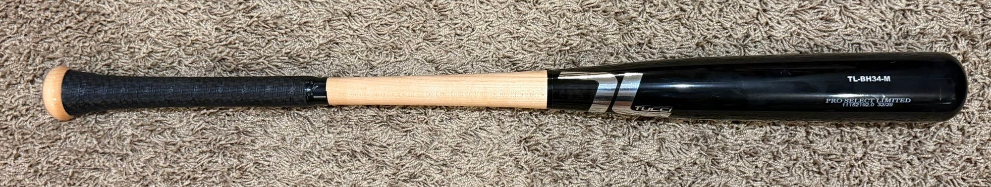 Tucci Pro Select BH34 Maple Bat (-3) 29 oz 32" (New)
