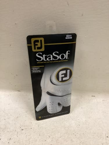 Used Foot Joy Mens Golf Glove White MD 11725-S000509779