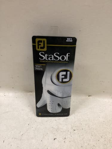Used Foot Joy Mens Golf Glove White MD 11725-S000509778