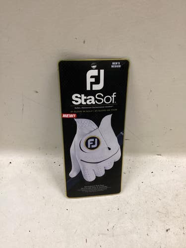 Used Foot Joy Mens Golf Glove White MD 11725-S000509785