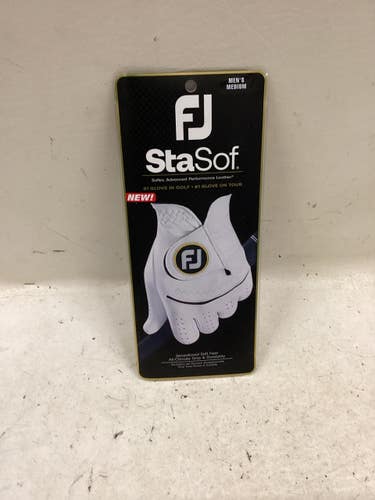 Used Foot Joy Mens Golf Glove White MD 11725-S000509784