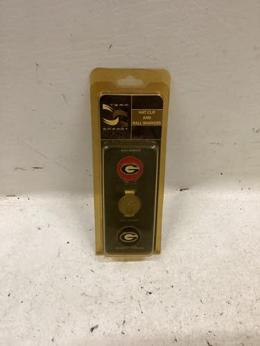 Used Team Effort UGA BALL MARKER Golf Accessory 11725-S000509787